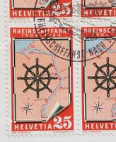 BJ18) 318, Abart verschobener Schwarzdruck im 4-Block Lp