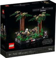 LEGO Star Wars 75353 Endor Speeder Chase Diorama