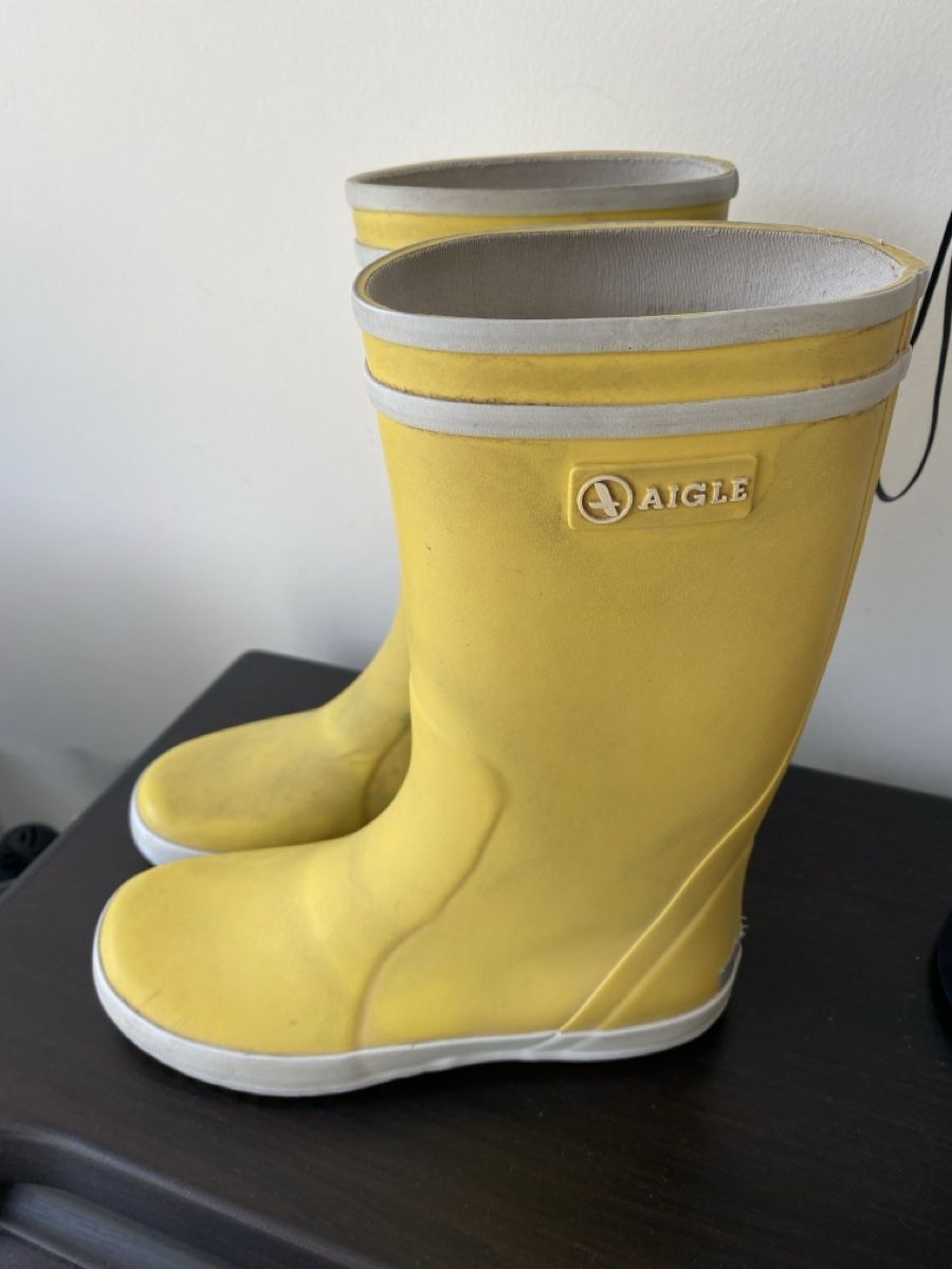 Scarpe per ragazzi: Bottes de pluie Aigle jaune taille 32 – Usato da Baden venduto da ric_hp5k 2