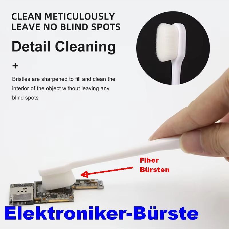 Funktechnik: Elektroniker Bürste mit Fiberborsten – Neu und originalverpackt aus Zürich von buyfinest
