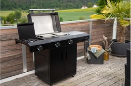 Plancha Outdoorchef neuf (plancha en fonte inclus) + housse