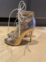 Roségoldene High Heels von Public Desire, Gr. 37