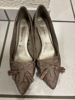 Tamaris Pumps, Gr. 39! Braun/Beige