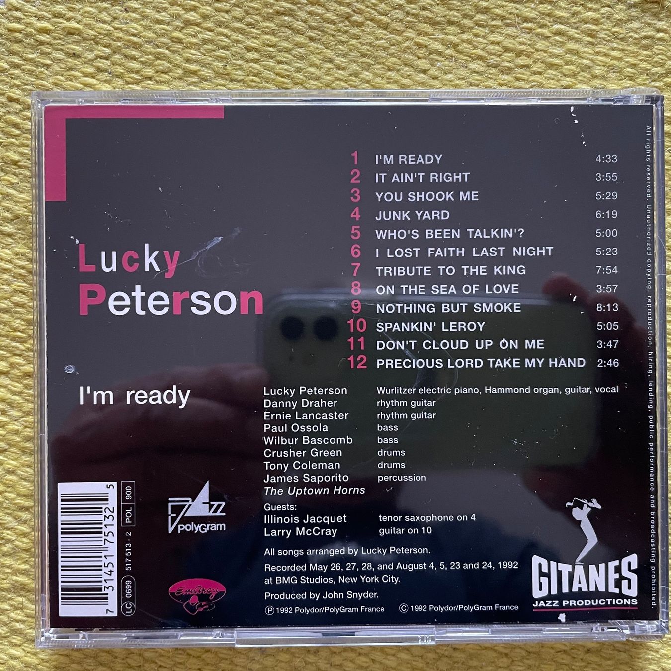 CD: LUCKY PETERSON-I‘M READY – Usato da Rorschacherberg venduto da CD-Roli 1