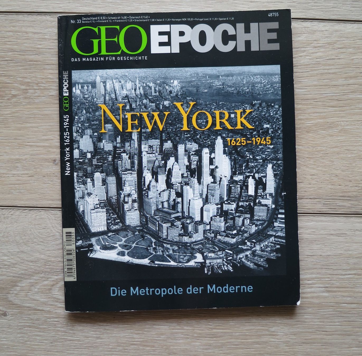 Revues & Magazines: GEO Epoche Nr. 33 New York – D'occasion à Olten par Lilafarben