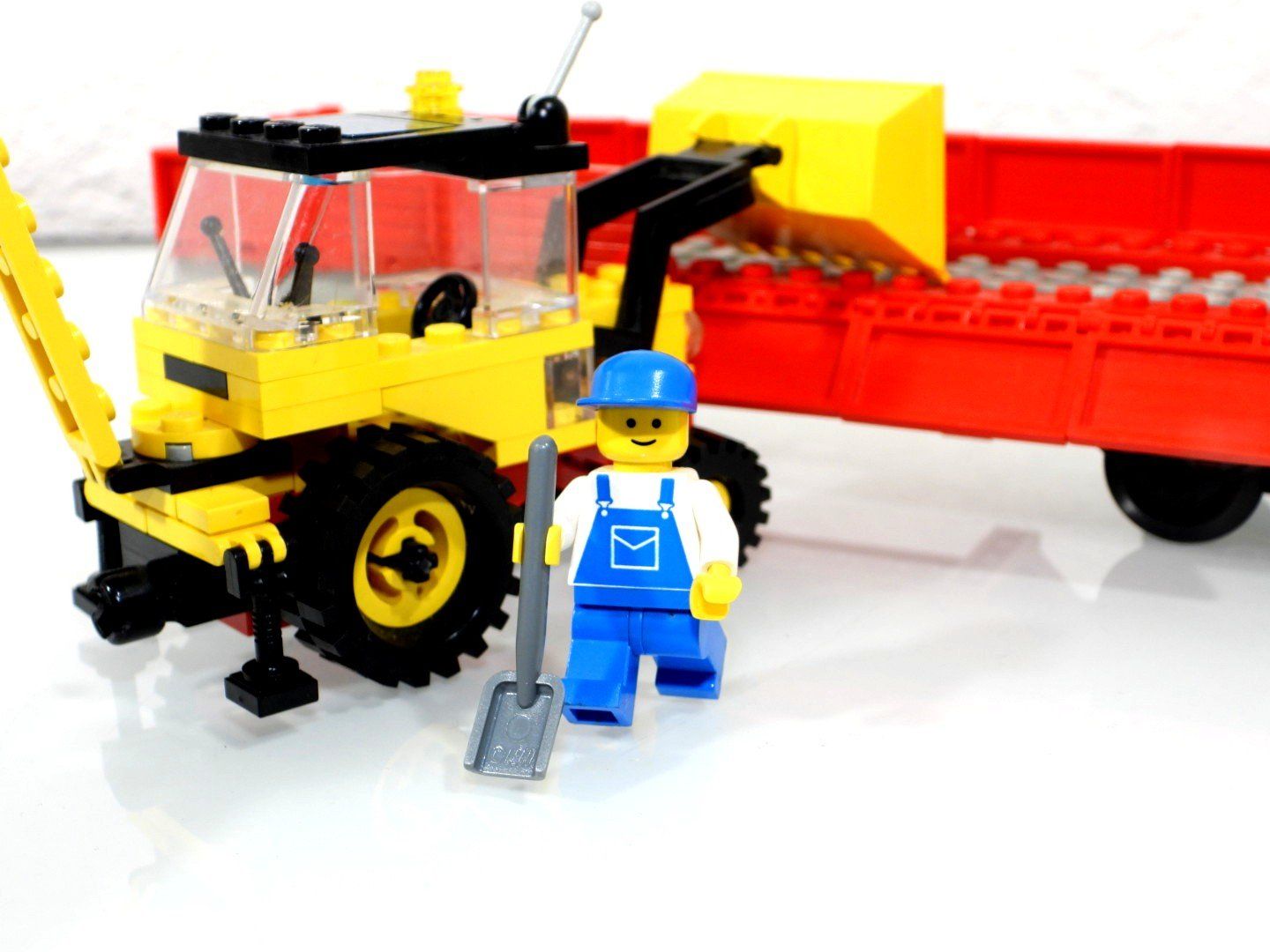 Lego Baukästen: LEGO EISENBAHN 4543 RAILROAD TRACTOR FLATBED – Gebraucht aus Turbenthal von Ddanuh 5