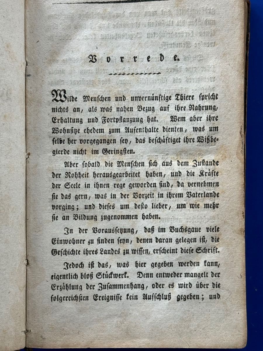 Libri: Geschichte der Landgrafschaft Buchsgau. 1819. – Usato da Adliswil venduto da buch_und_kunst 1