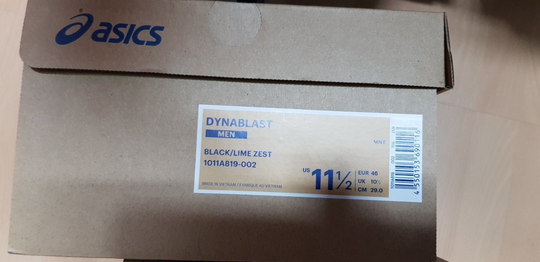 Asics Scarpe da uomo: ASICS DYNABLAST HERREN LAUFSCHUHE GR.46 – Nuovo e nell'imballaggio originale da Kilchberg ZH venduto da boanse 8