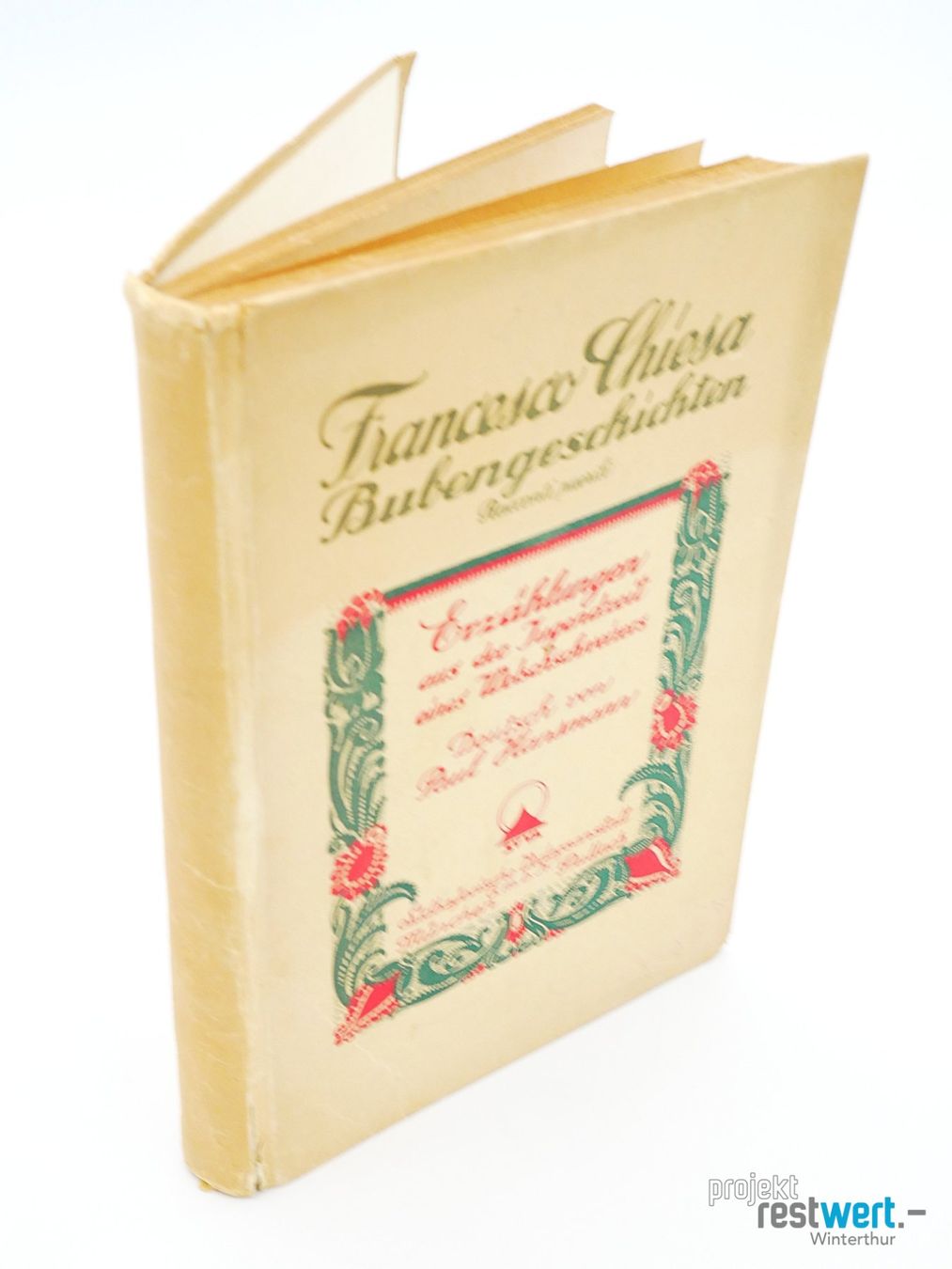 Libri: FRANCESCO CHIESA Bubengeschichten – Usato da Winterthur venduto da Restwert_Winterthur 3