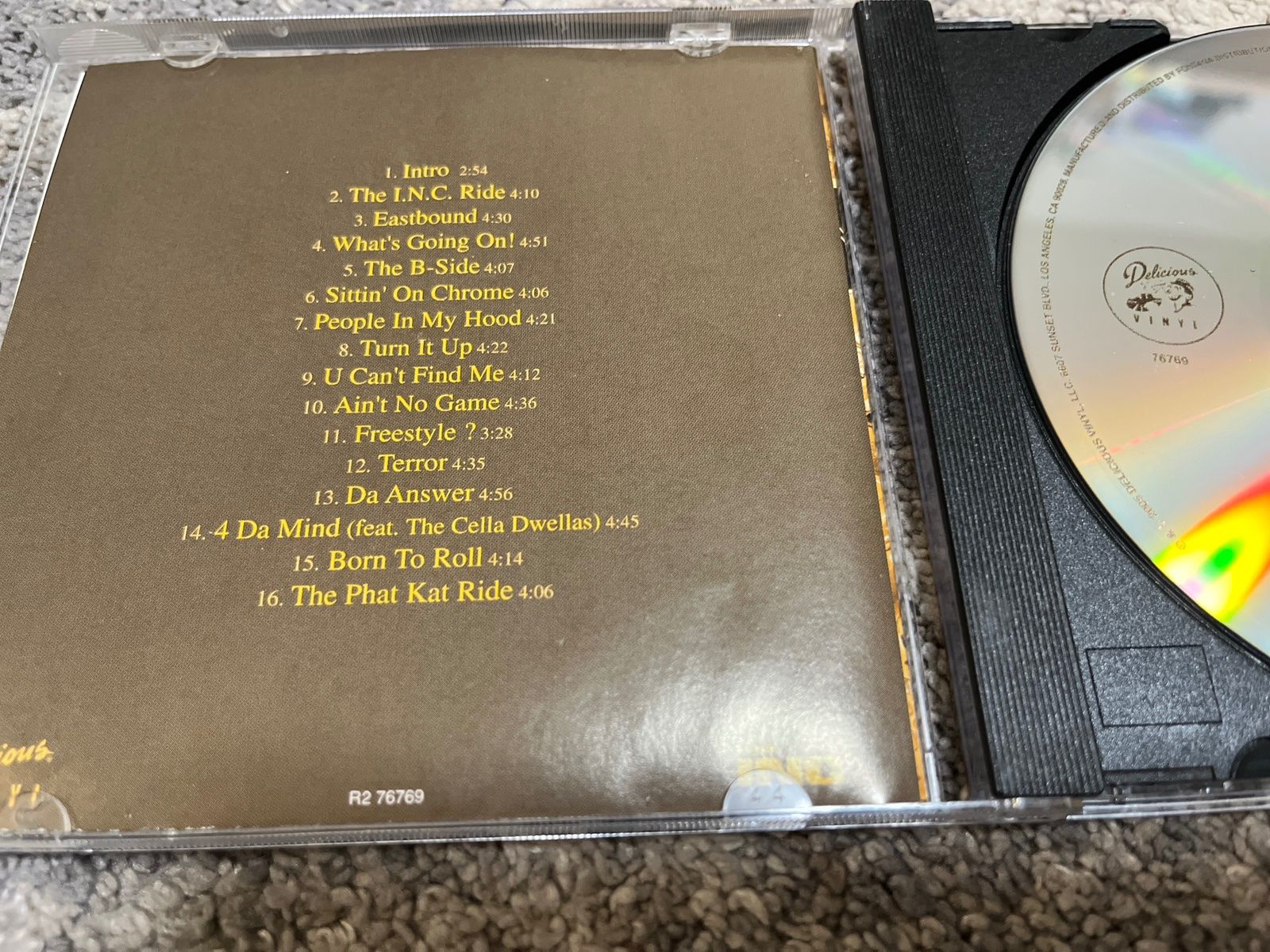 CD: Masta Ace & INC - Sittin on Chrome, 1996 – Usato da Thalwil venduto da eng_yys6 1