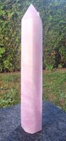💗✨ Eleganter Kunzit Obelisk in sanften Rosatönen ✨