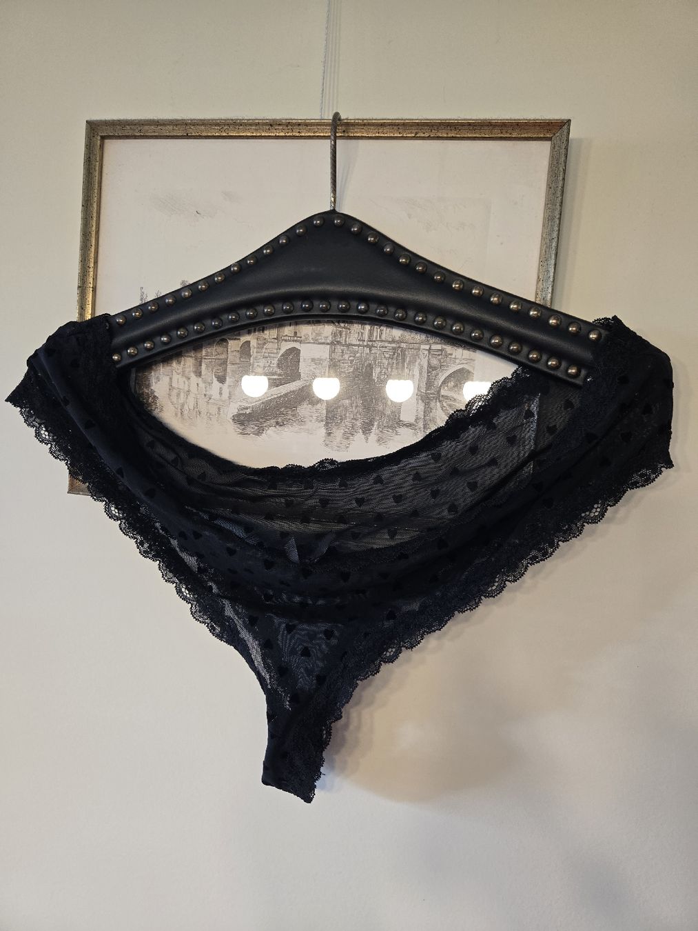 Altra biancheria intima: 3er Set Mesh-Panty mit Herzen, Grösse L – Usato da Dübendorf venduto da Timulka