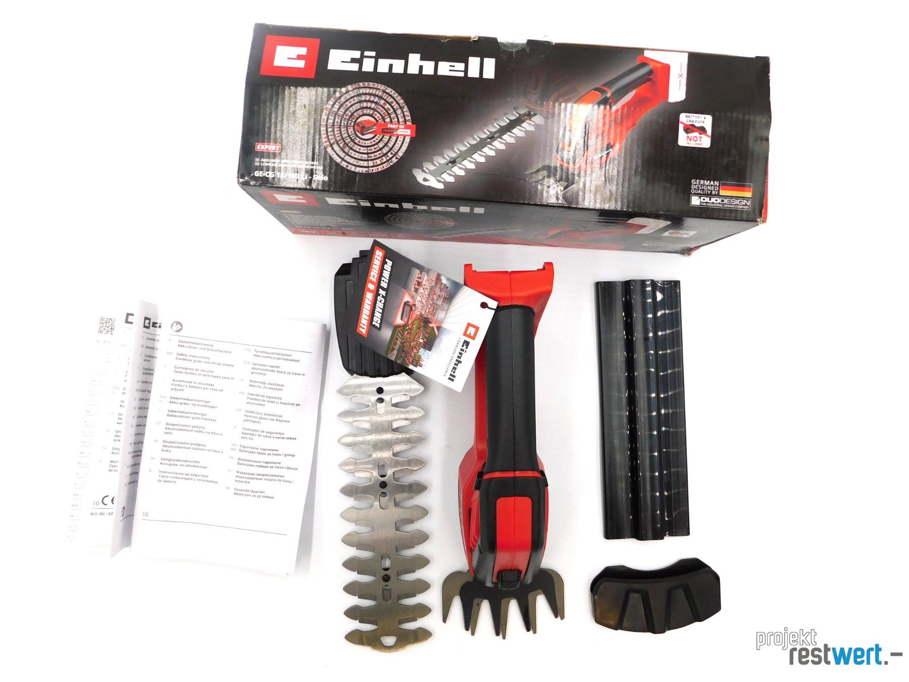 Einhell Alle Werkzeuge: Akku-Gras und Strauchschere von EINHELL – Neu und originalverpackt aus Bülach von restwert_buelach 2