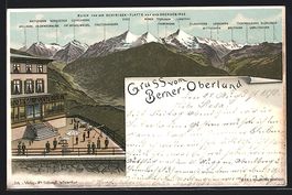 Interlaken /Berner Oberland, Blick von d