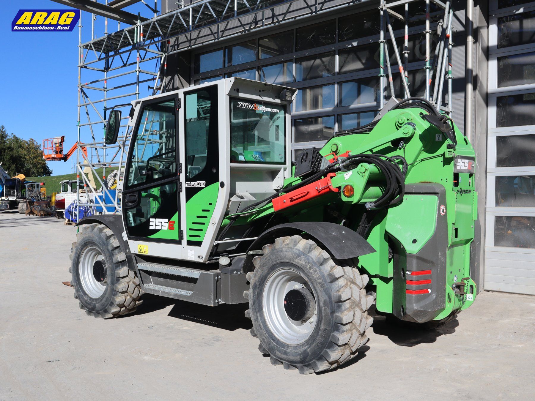 Hoflader: Sennebogen 355E Teleskoplader – Gebraucht aus Hasle LU von Arag08 5