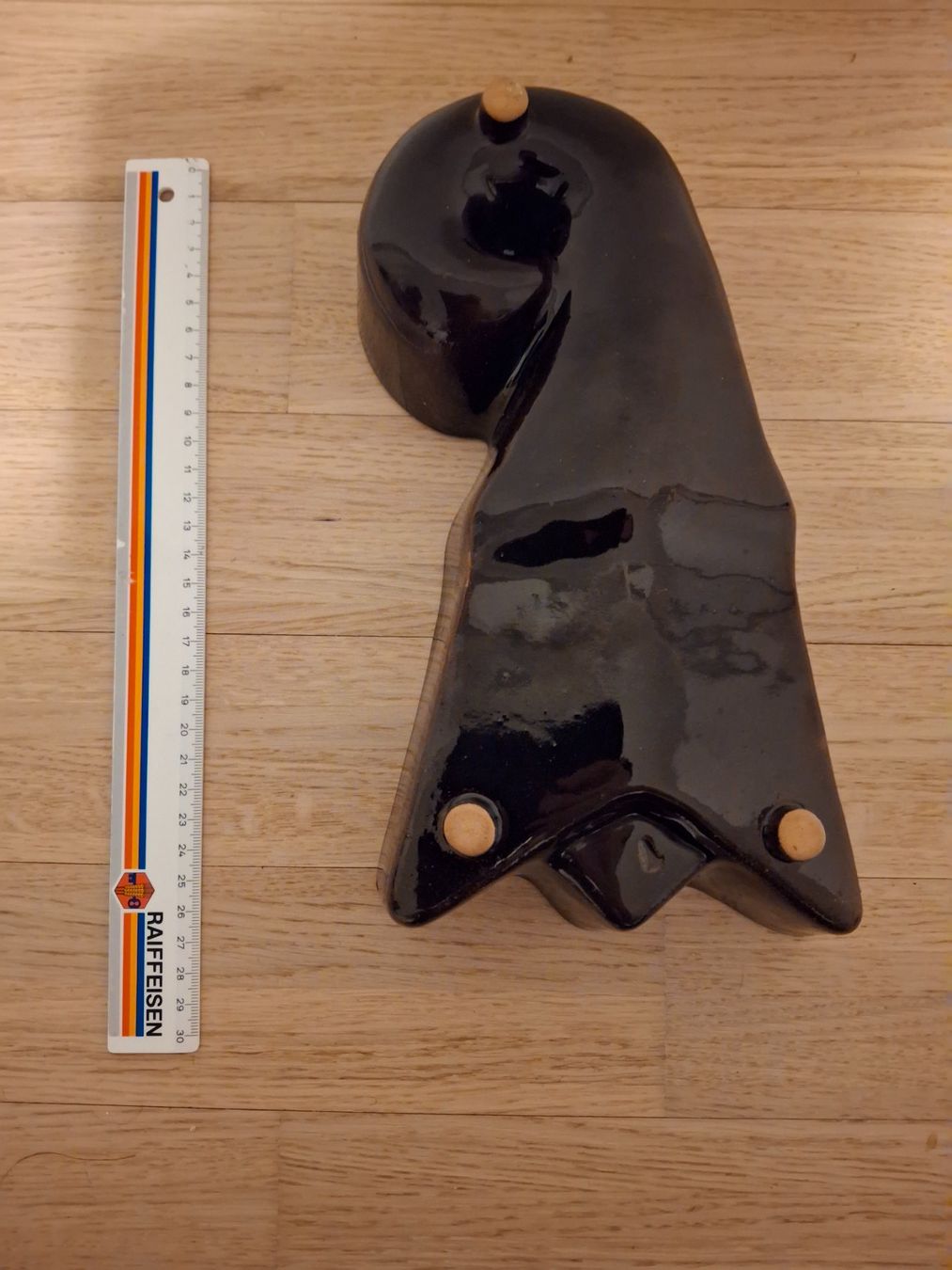 Teglie da forno: Grosse Backform in Form eines Baslerstabs – Usato da Dietikon venduto da Hwengi 1