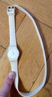 Swatch femme blanche - bracelet extra-long