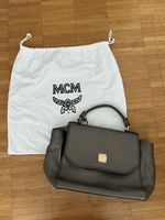McM Tasche metallic grau