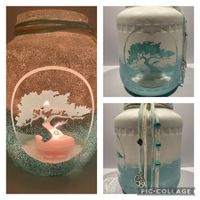 Upcycling Dekolichtli Selbstgemacht