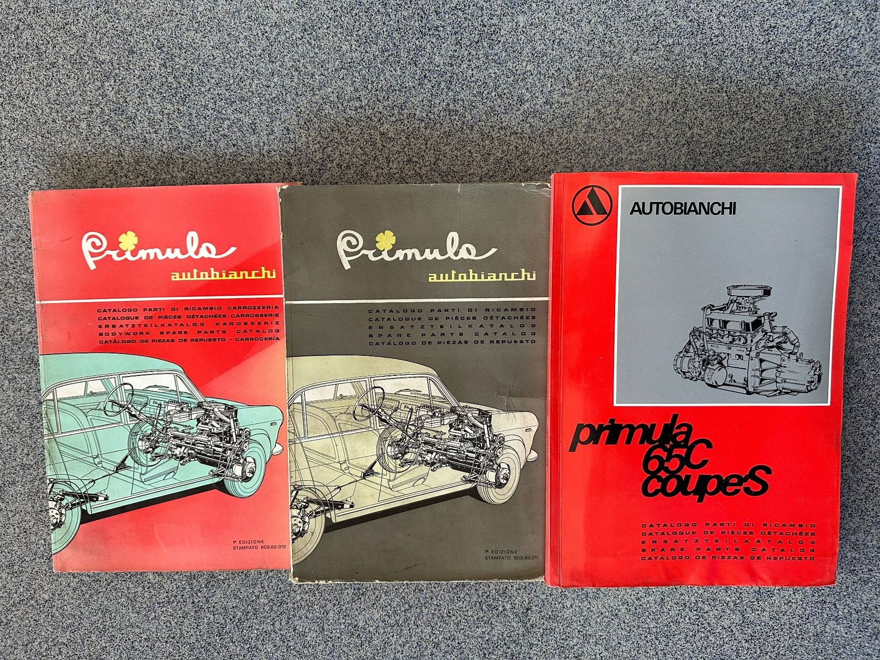 Libri: Ersatzteilkatalog , Autobianchi  Primula , Oldtimer – Usato da Boswil venduto da pavo1 1