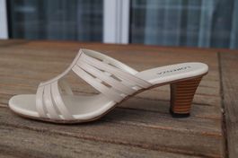 Damen Sandalen, Leder, Grösse 39, wie neu!