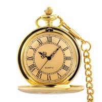 ✅ NEU Antike Steampunk Vintage Quarz-Taschenuhr