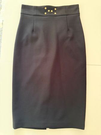 Elisabetta Franchi Rock schwarz Grösse 42 gebraucht