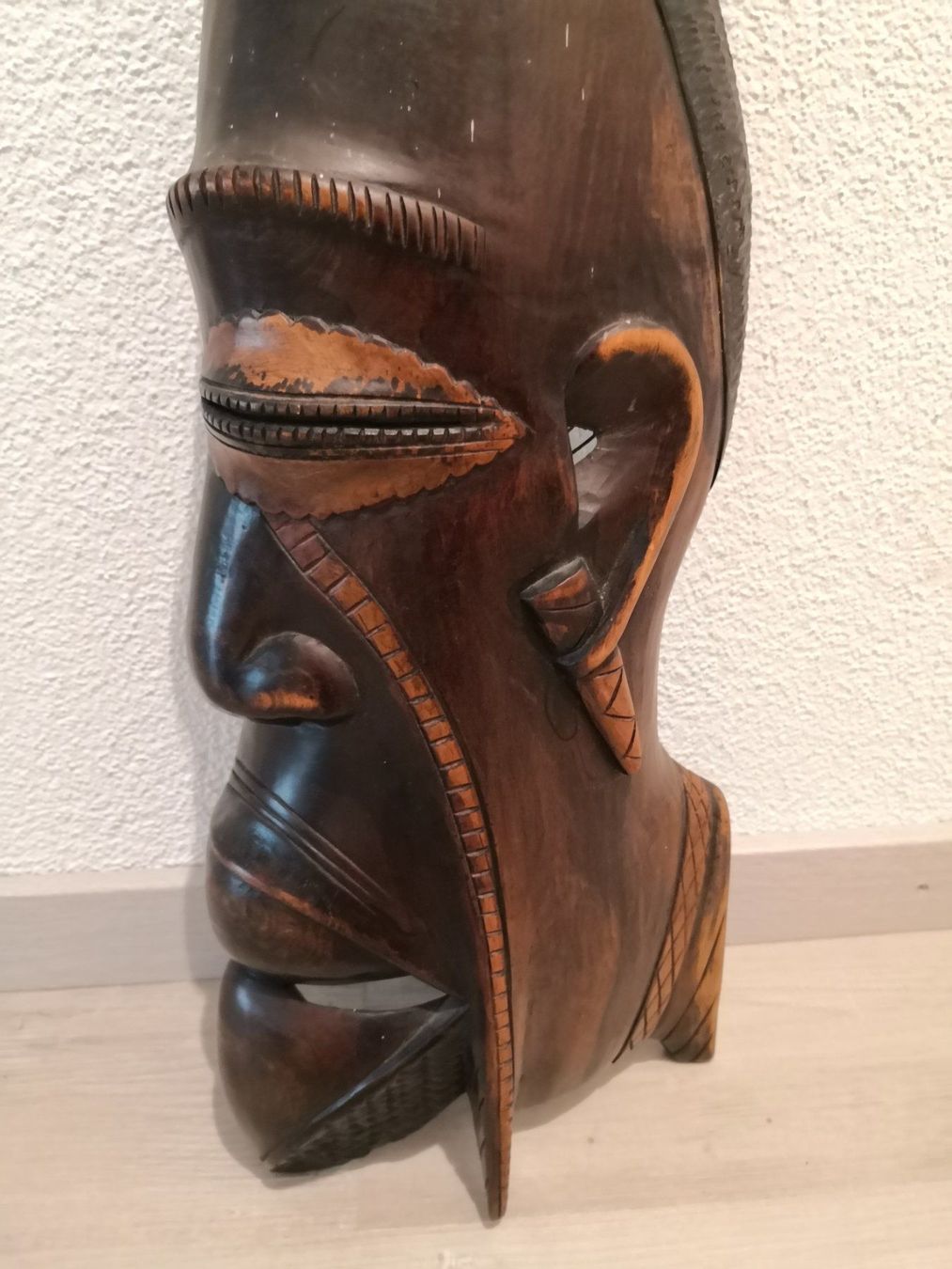 Internationale Kunst: 🤩AFRIKANISCHE HOLZMASKE AUS KENIA – Neu (gemäss Beschreibung) aus Olten von Naja-Twins-Twins 2