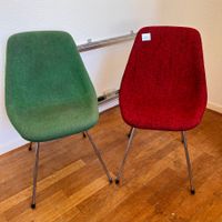 2 Original Stella Sessel, gepolstert, 50er Jahre
