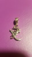 "Liebe" Symbol Amulet Anhänger echtes Sterling Silber 925