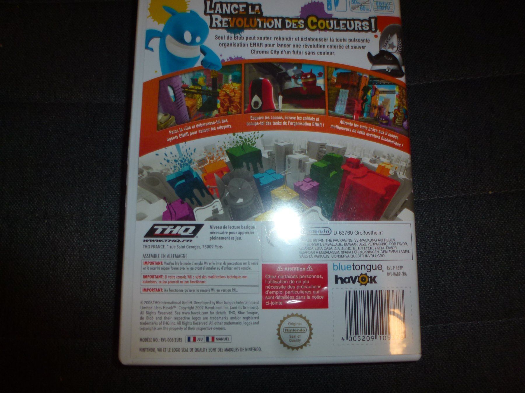 Giochi: De Blob WII – Usato da Olten venduto da Disc-Ausverkauf 2