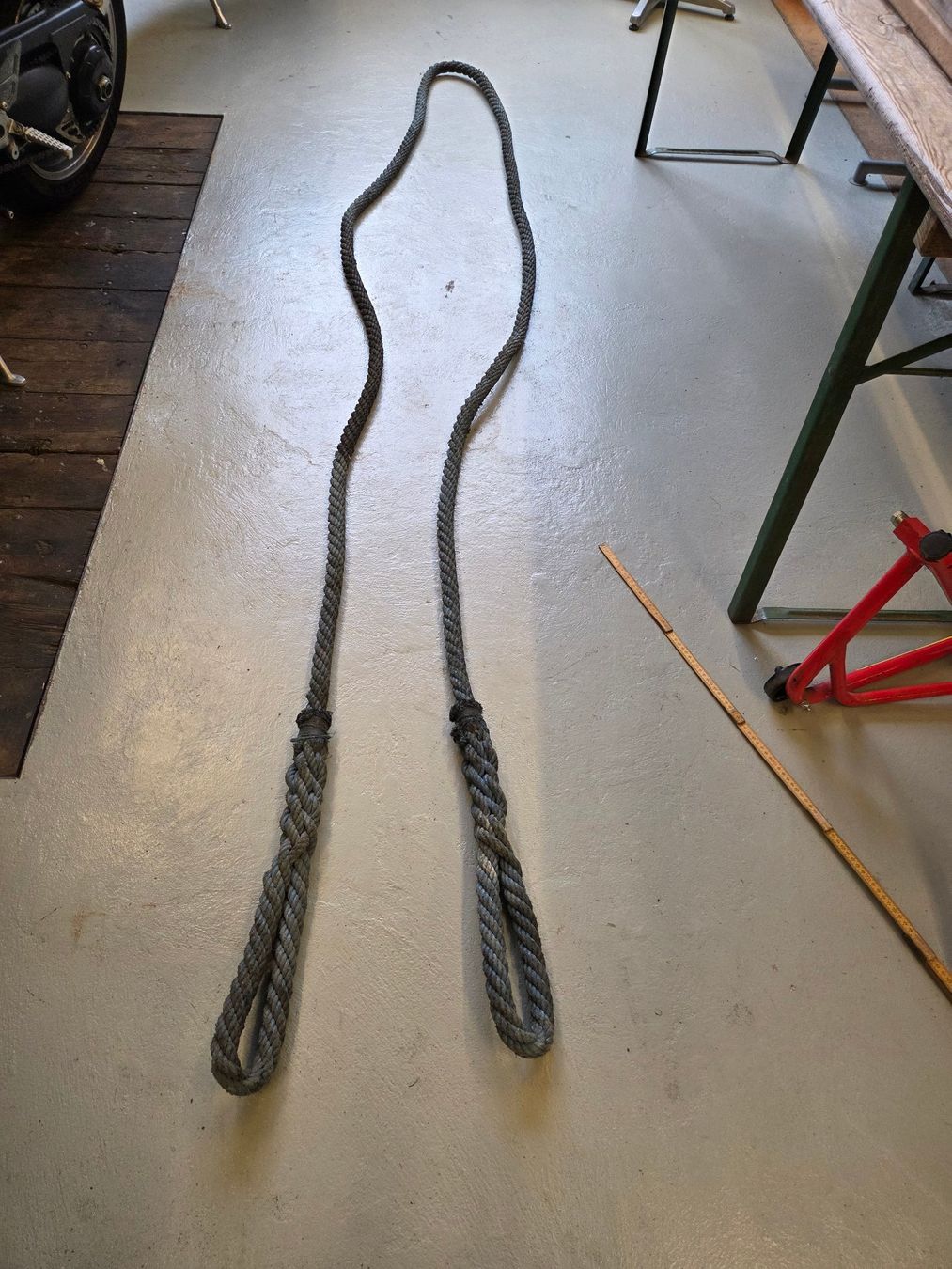 Cordes: Schwerlastseil Seilschlaufe Seil – D'occasion à Luterbach par etap26 1