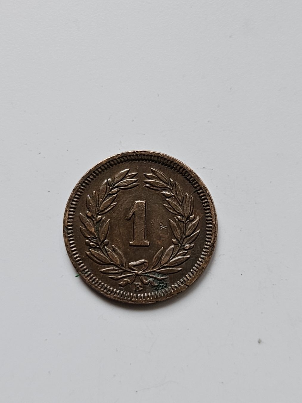 Tutti le monete: 1 Rappen 1853 – Usato da Pfäffikon ZH venduto da Melibol 1