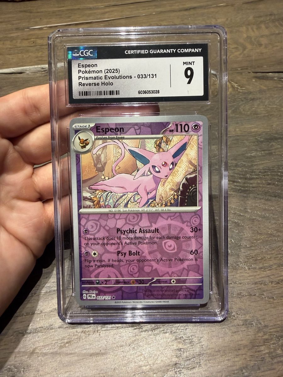 Pokémon Carte collezionabili: Pokemon Espeon CGC 9 – Nuovo (secondo la descrizione) da Binz venduto da leo_bzh5