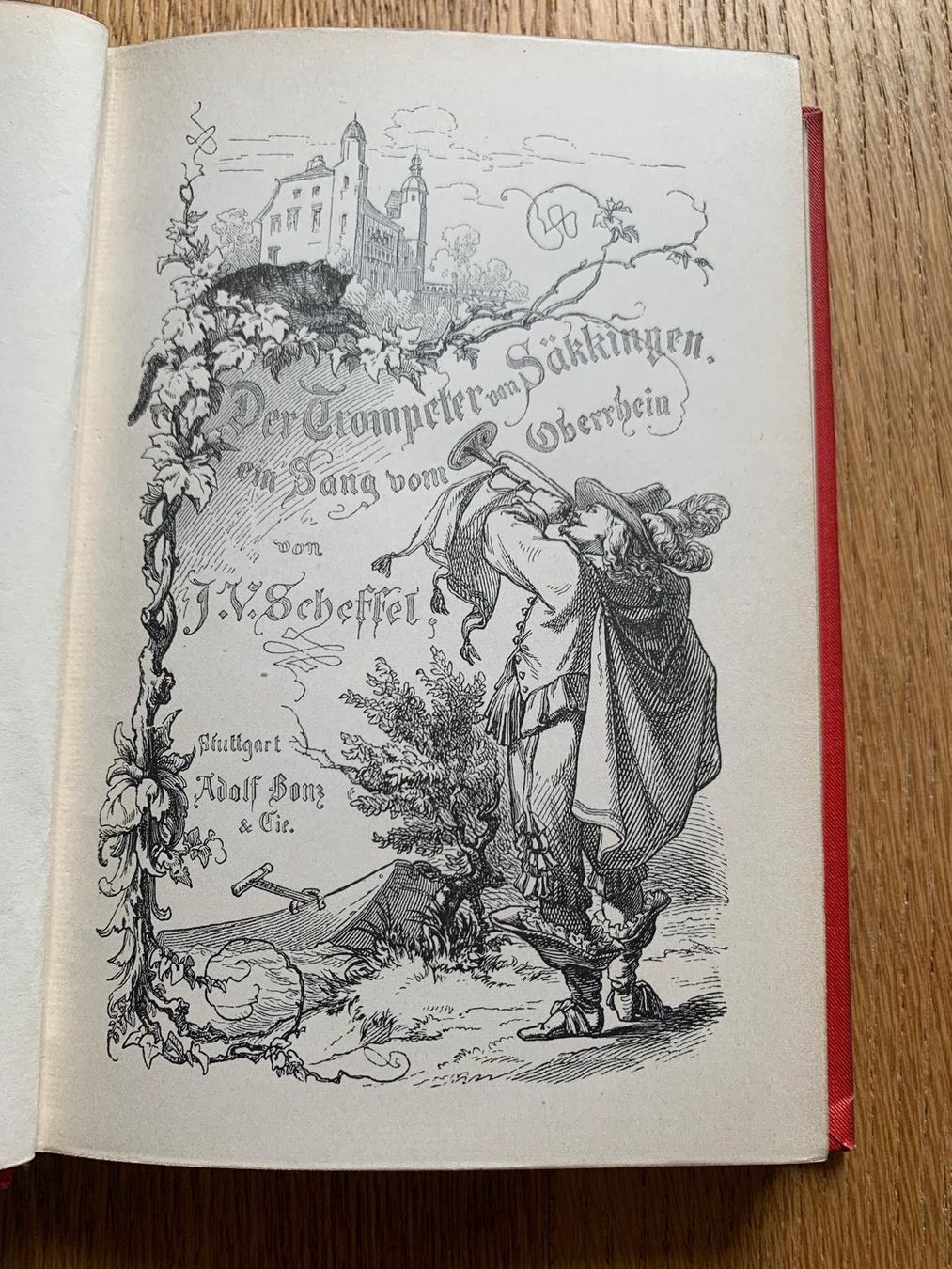 Bücher: Antikes Buch "Der Trompeter von Säckingen" 1887 – Gebraucht aus Grossdietwil von fab_8bdy 3