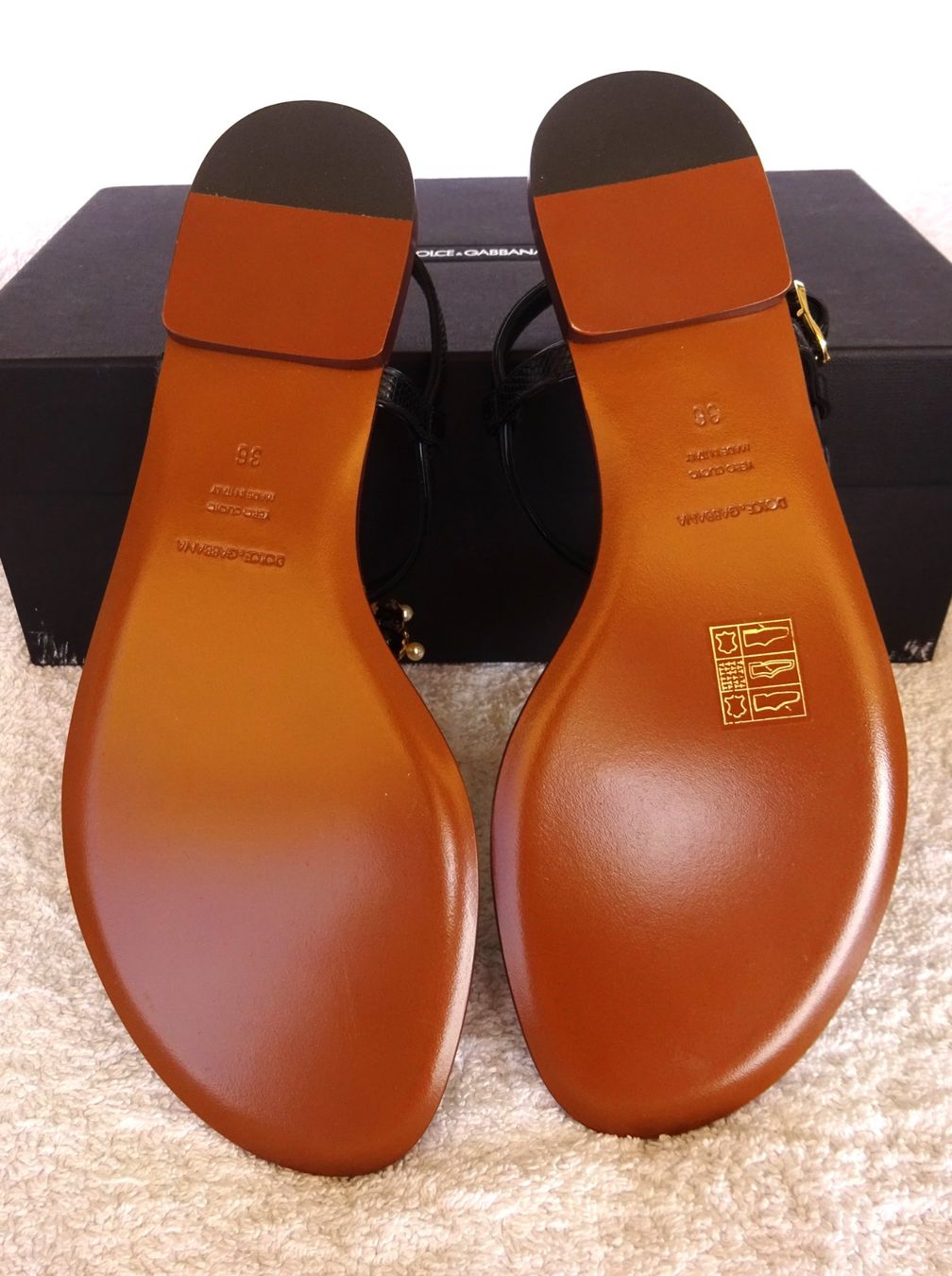 Dolce & Gabbana Scarpe da donna: Dolce & Gabbana Originali e Nuovi sandali n. 36 – Nuovo e nell'imballaggio originale da Bissone venduto da vis_lpp9 3