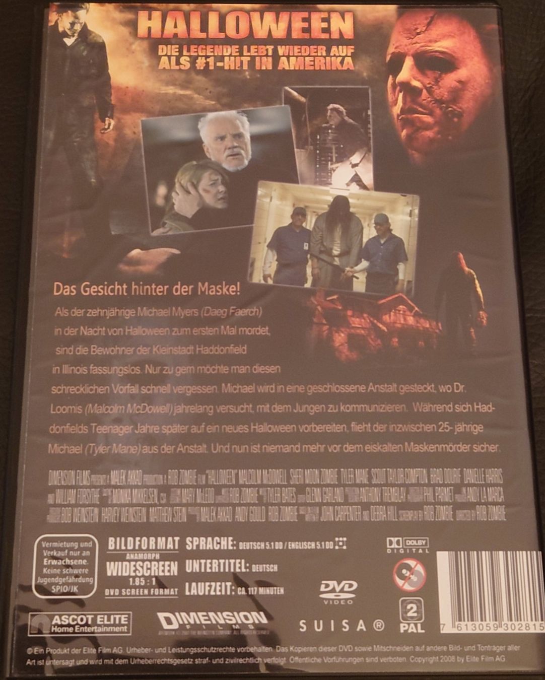 Tutti i DVDs: Halloween (Director's Cut) – Usato da Zug venduto da Hockey12 1
