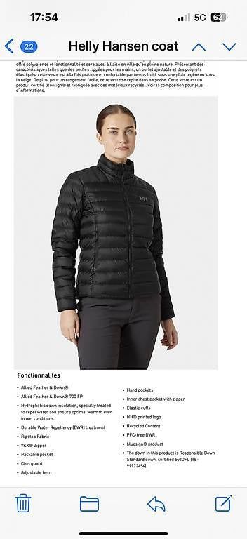 Jacken: Doudoune légère neuve Helly Hansen S Neuve – Gebraucht aus Grandvaux von denise1000
