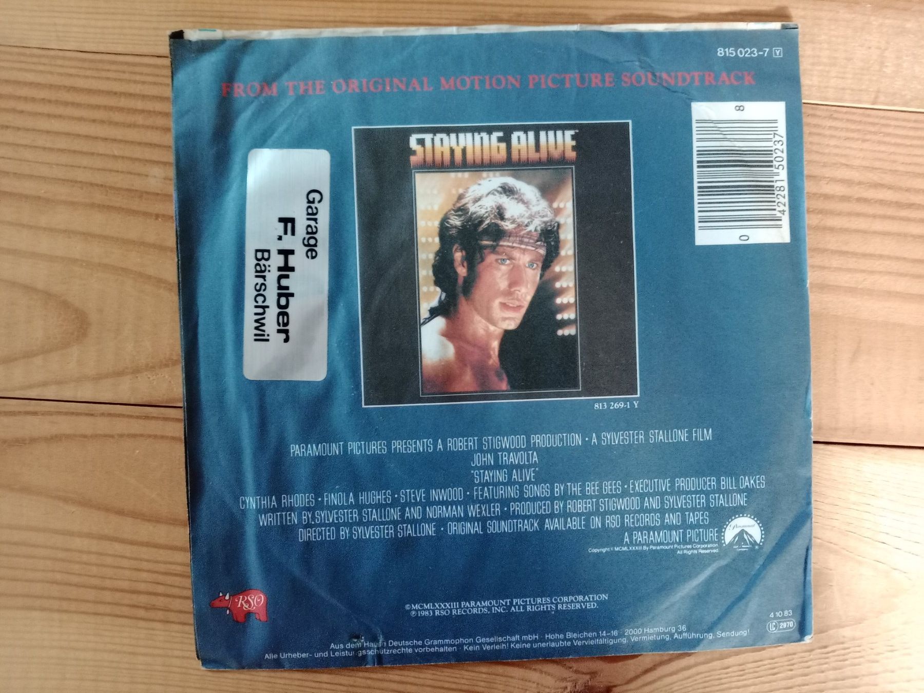 Frank Stallone Far From Over Single Vinyl (Gebraucht) in