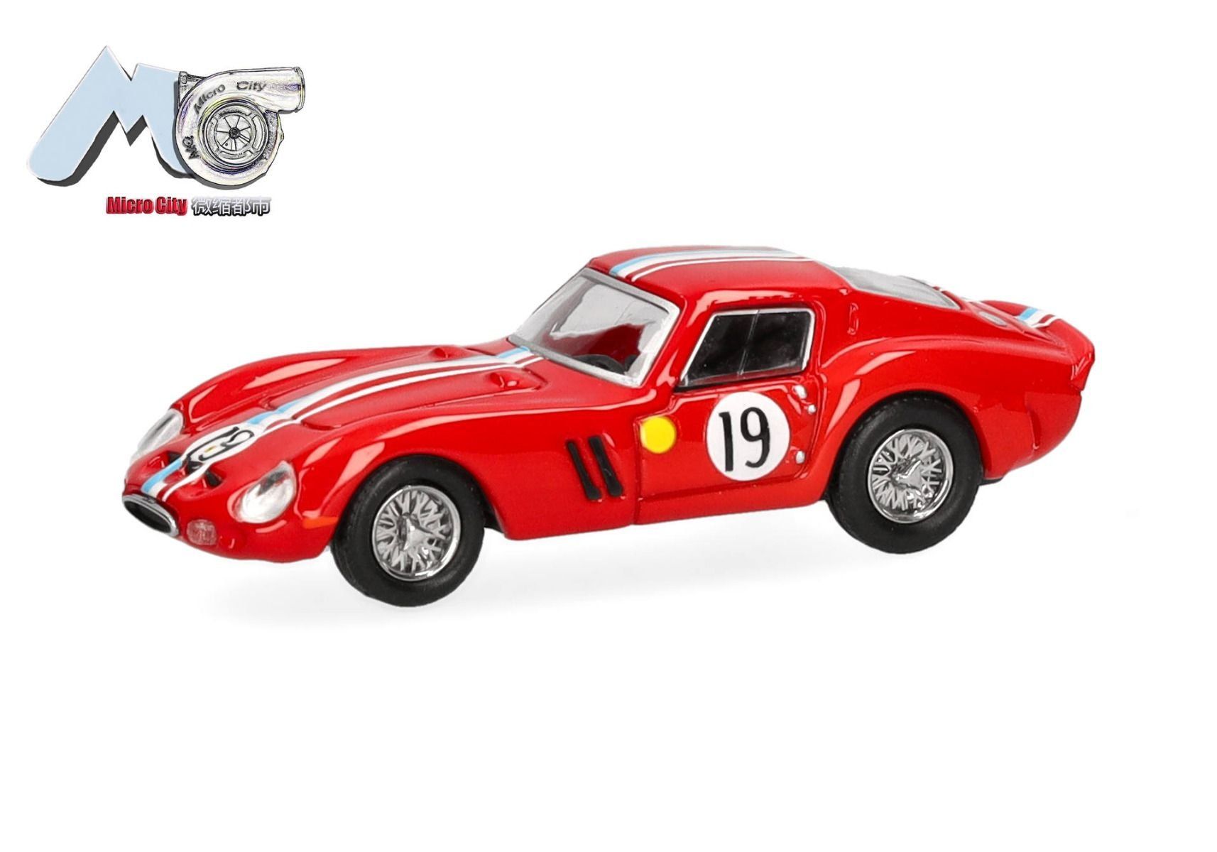 Ferrari Modellautos: 1:87 Ferrari 250 GTO "19", rot – Neu und originalverpackt aus Affoltern am Albis von Modellshop-8910