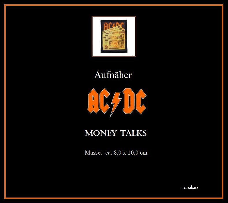 Toppe: Aufnäher AC/DC  -  MONEY TALKS – Nuovo (secondo la descrizione) da Winterthur venduto da --carabao-- 3