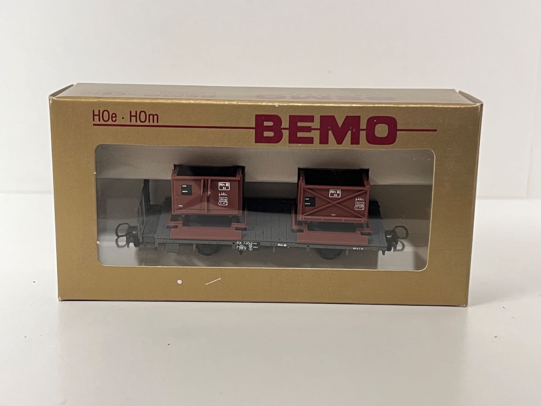 Bemo Modellini di ferrovie: BEMO 2250 173 RhB KK 7350 – Nuovo e nell'imballaggio originale da Neuenhof venduto da ludovicco