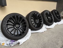 4x Winter-Kompletträder 18" Carmani Fritz mit Hankook Pneu