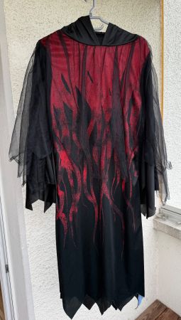 HALLOWEEN Kleid „Tod“ Grösse 146
