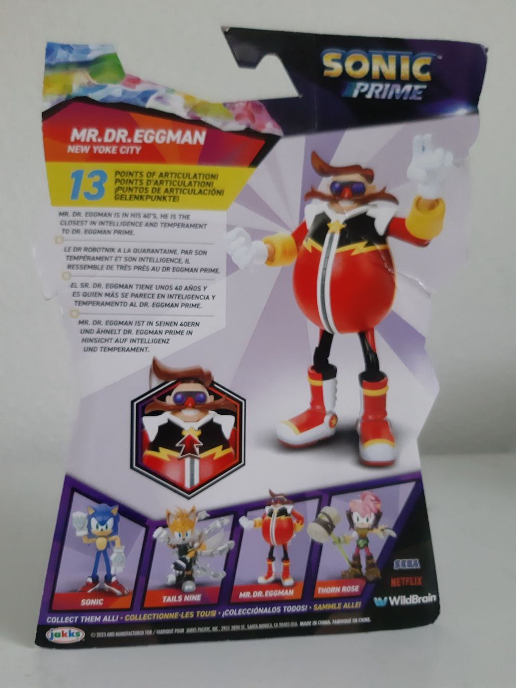 Giocattoli: Sonic Prime - Mr. Dr. Eggman  Action Figure – Nuovo e nell'imballaggio originale da Buchs SG venduto da Bray_Law 2