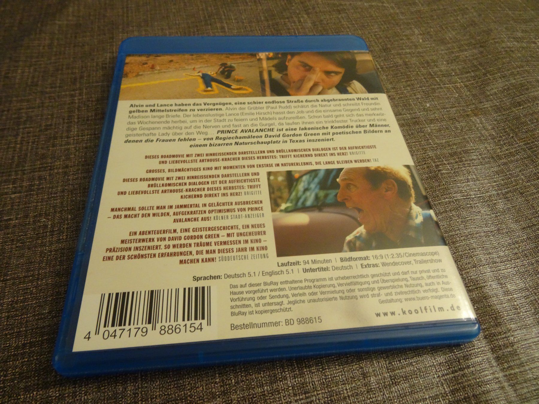 Tutti i DVDs: Prince Avalanche Blu-ray – Usato da Olten venduto da Disc-Verkauf 2