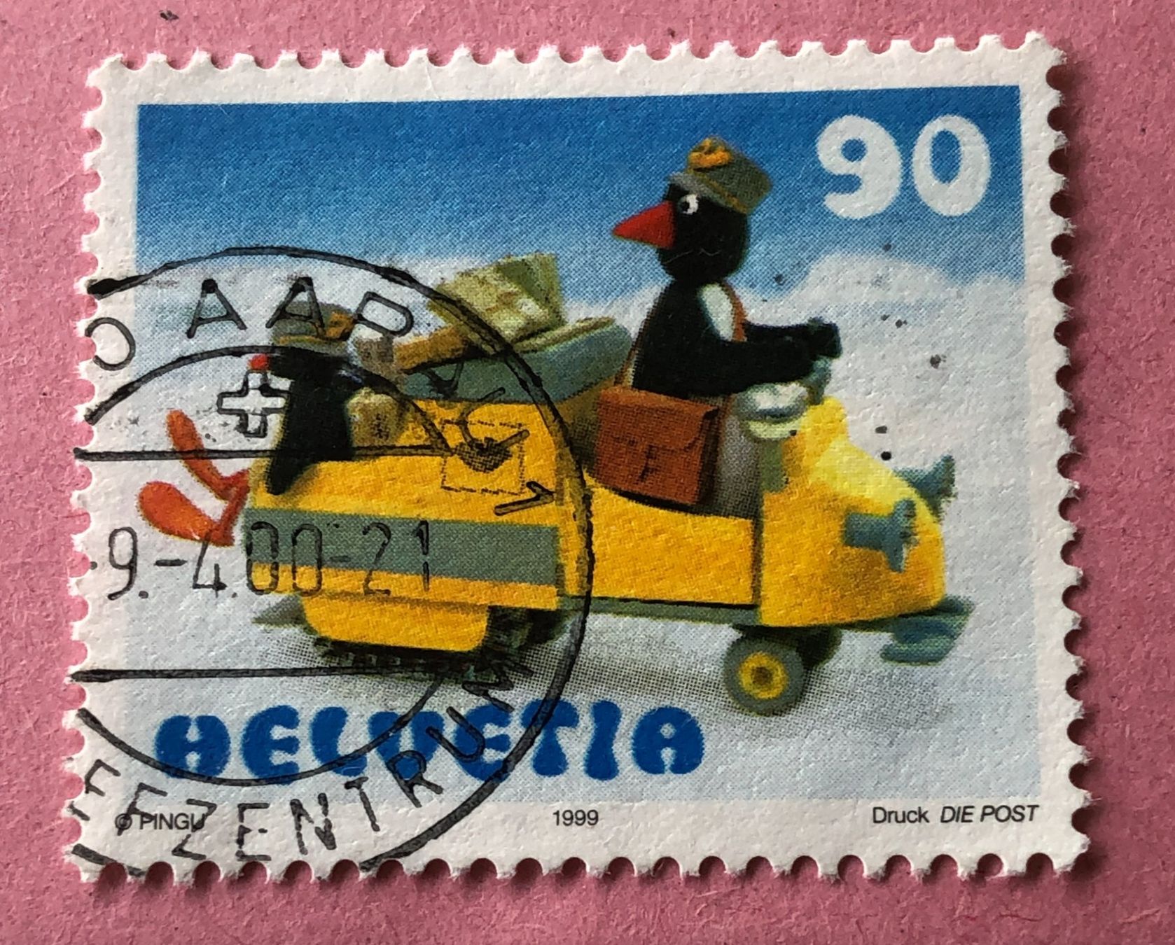 Tutti i francobolli:  Nr.965 mit Stempel  Aarau    – Usato da Aarau venduto da Billa007