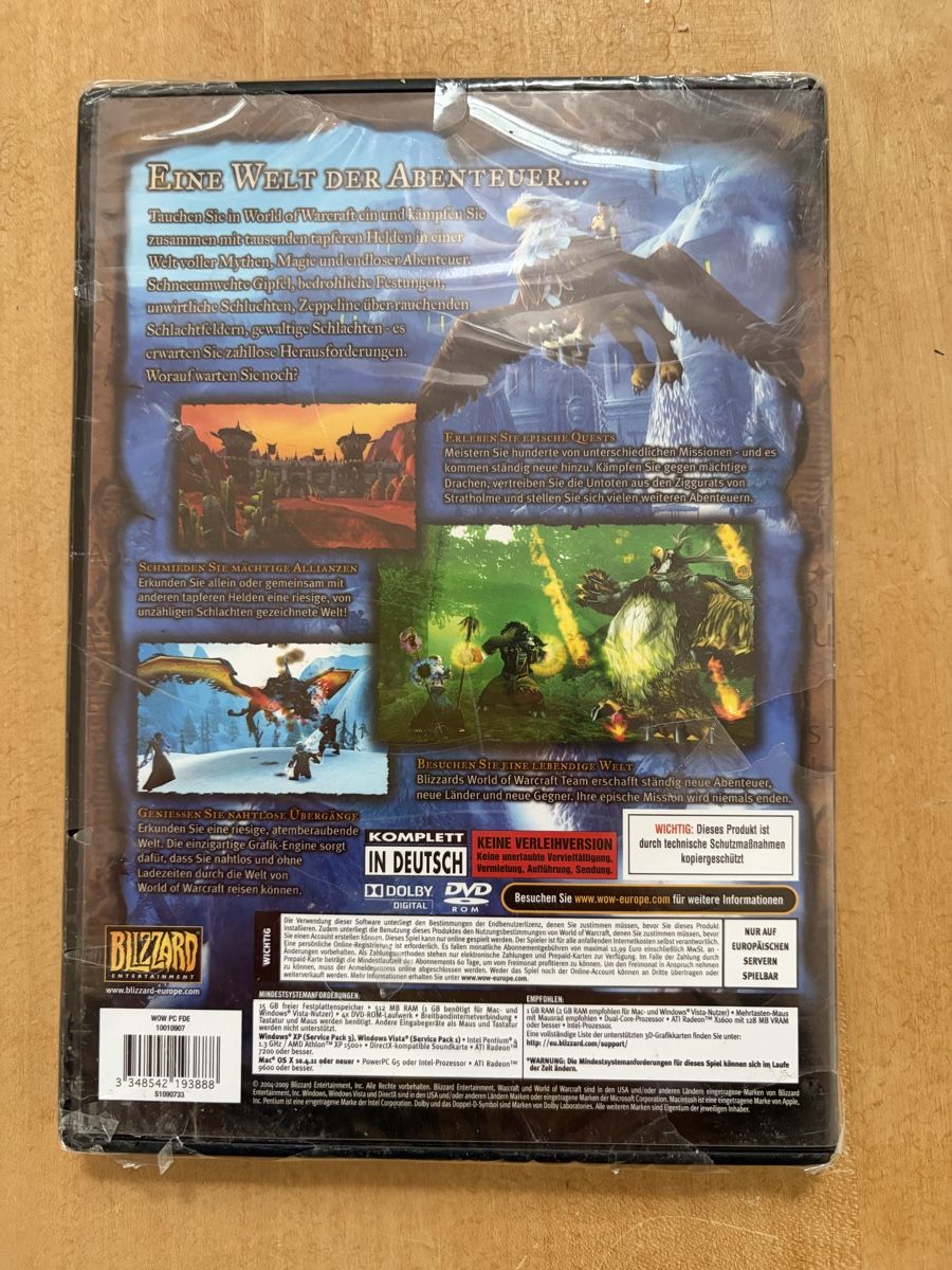 Giochi: World of Warcraft - Sealed – Nuovo (secondo la descrizione) da Bern venduto da Second-Hand-Pirat 1