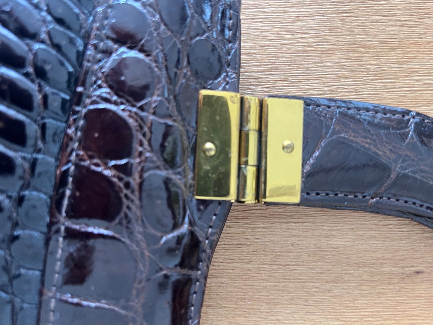 Borse da donna: Vintage Tasche aus echtem Krokodilleder – Usato da Roggwil BE venduto da KarotteV 1