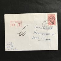 NP Brief aus DEGERSHEIM (Zst 513) mit T-Entwertung